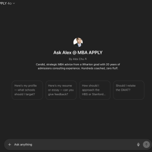 MBA App Assistant